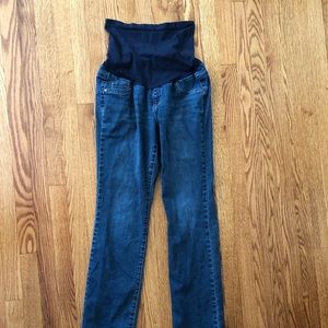 Indigo Blue maternity blue jeans, like new, size L